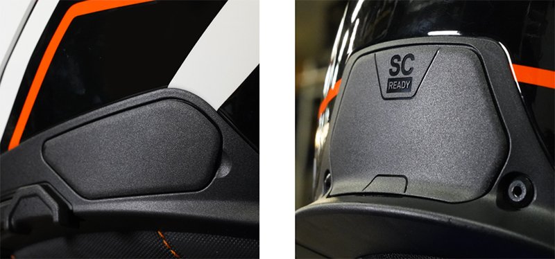 Schuberth C5 helmet comms